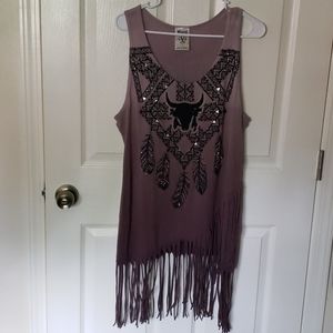 Womens western top